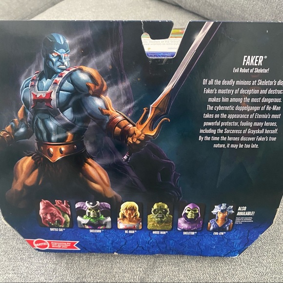 Masters of the Universe Masterverse Trade Up Faker Action Figure by Mattel - Picture 5 of 5